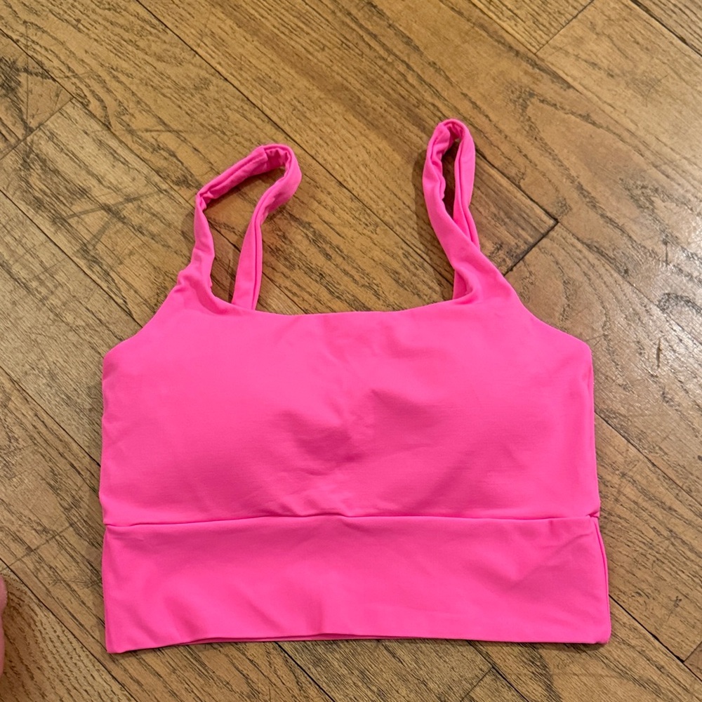 Hot Pink LIVE Sports Bra